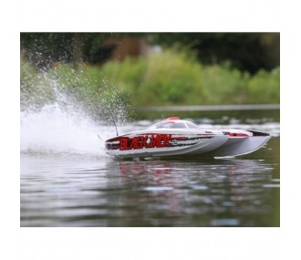 Bateau Blackjack 42 BL Rouge/Blanc RTR PROBOAT - FLASH RC 2