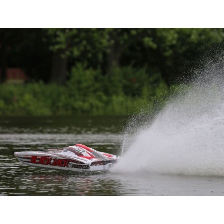 Motoscafi RC - Blackjack 42 BL Rosso/Bianco RTR PROBOAT - FLASH RC
