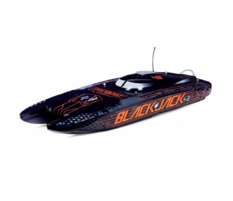 RC Powerboats - Blackjack 42 BL Negro/Naranja RTR PROBOAT - FLASH RC