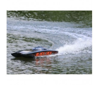 RC Powerboats - Blackjack 42 BL Black/Orange RTR PROBOAT - FLASH RC 2