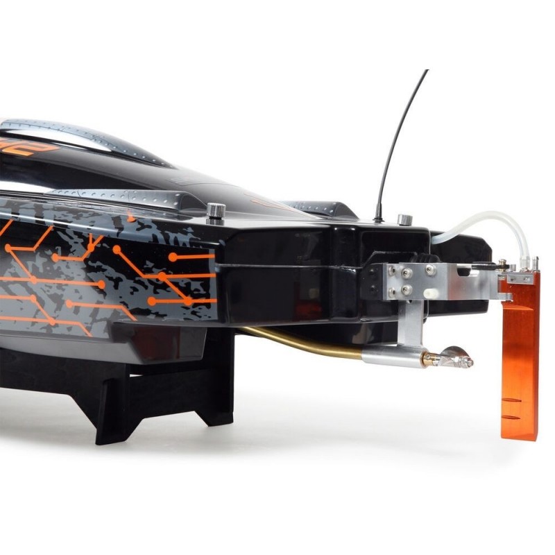 RC Powerboats - Blackjack 42 BL Negro/Naranja RTR PROBOAT - FLASH RC