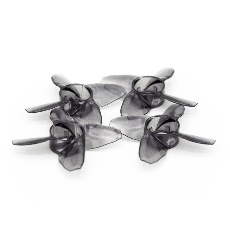 Accessories FPV Racers (Electronics/Batteries...) - Tinyhawk 40mm black transparent propellers (2xCW + 2xCCW) - FLASH RC