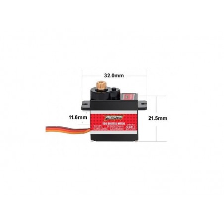 Servomoteur Predator FMS - PR13MGDP Positive - FLASH RC