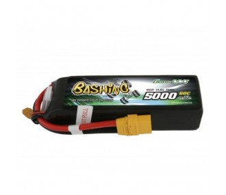 Batterien für RC-Autos und Boote - Batterie Gens Ace Bashing-Series, Lipo 4S 14.8V 5000mAh 60C Prise XT90 - FLASH RC