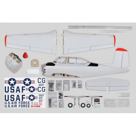 Modelo de Avión RC - Phoenix Model T34 Mentor GP/EP.91/15cc ARF 1.60m - FLASH RC