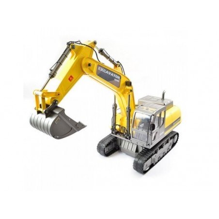 Camiones volquete y vehículos de construcción - Excavadora 1/12 2.4Ghz Premium Hobby Motor - FLASH RC