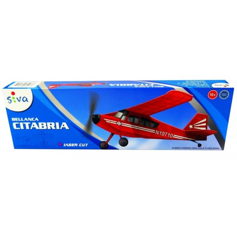Aeromodelismo RC - KIT SIVA Bellanca citabria aprox.0.54m - FLASH RC
