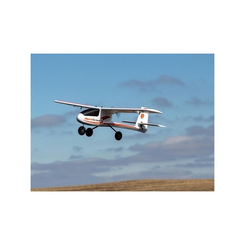 Beginner RC airplanes - Hobbyzone AeroScout S RTF airplane approx.1.10m - FLASH RC