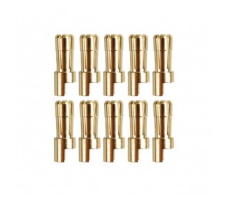 Prise OR 2/2.3/3/3.5/4/5/5.5/6/8 - Prise OR PK 5.5mm male (10 pcs) - Yuki Model - FLASH RC