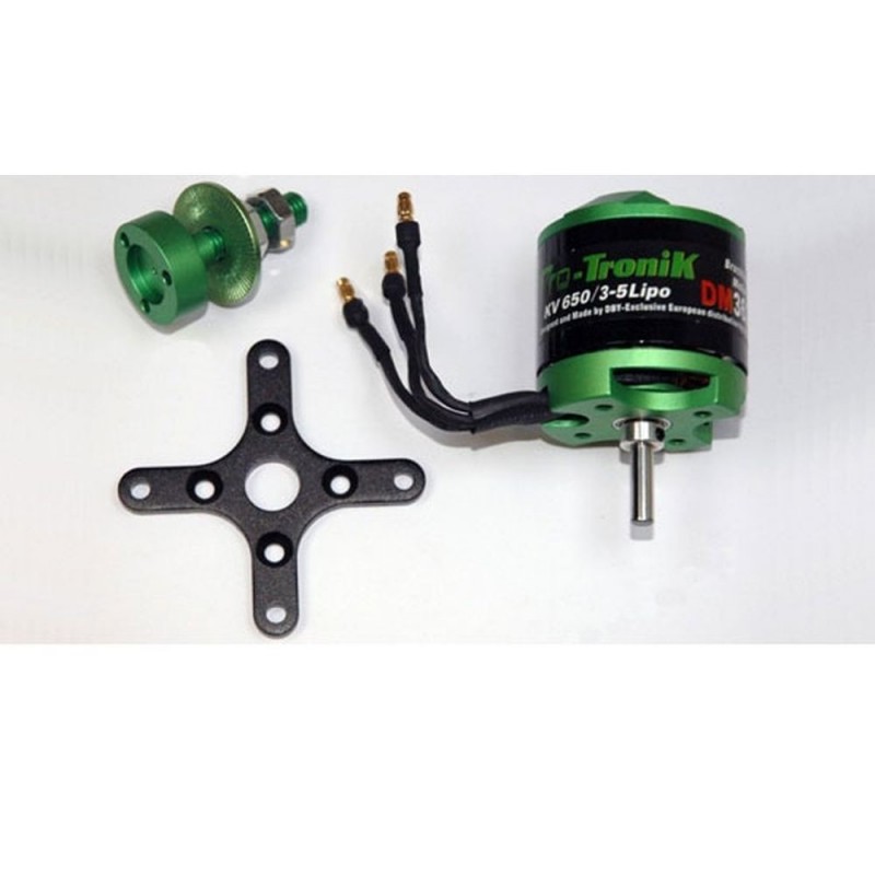 Outrunner - Motore brushless DM3625 (257g, 800kv, 850W) Pro-Tronik - FLASH RC