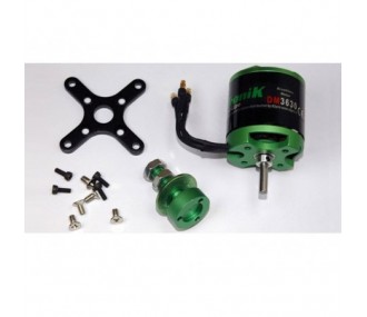 Outrunner - Brushless-Motor DM3630 (293g, 450kv, 950W) Pro-Tronik - FLASH RC