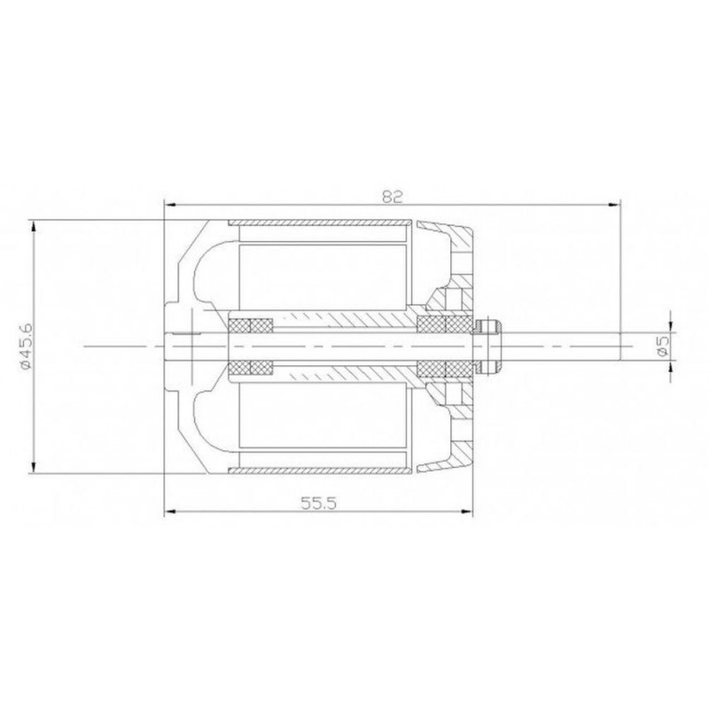 Outrunner - Motore brushless DM3630 (293g, 450kv, 950W) Pro-Tronik - FLASH RC