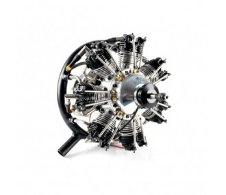 Motores de gasolina - Motor UMS radial 4 tiempos, 7 cilindros 50cc, gasolina - FLASH RC