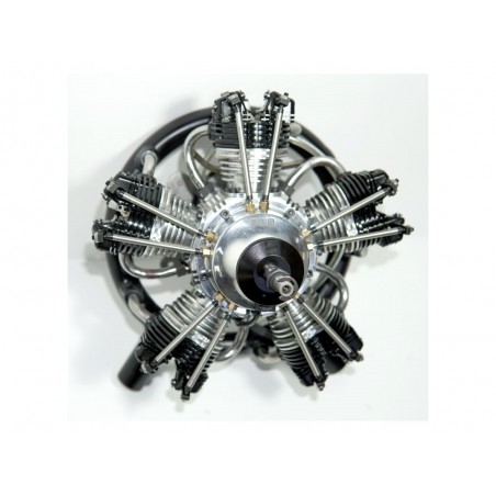 Moteurs essence - Moteur 4 temps UMS radial, 5 cylindres 55cc, essence - FLASH RC