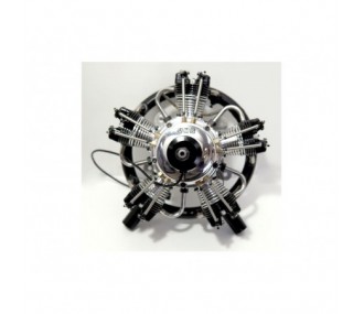 Moteurs essence - Moteur 4 temps UMS radial, 5 cylindres 75cc, essence - FLASH RC