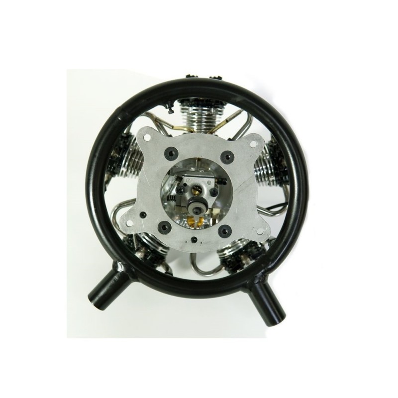 Gasoline engines - 4 stroke UMS radial engine, 5 cylinders 100cc, gasoline - FLASH RC