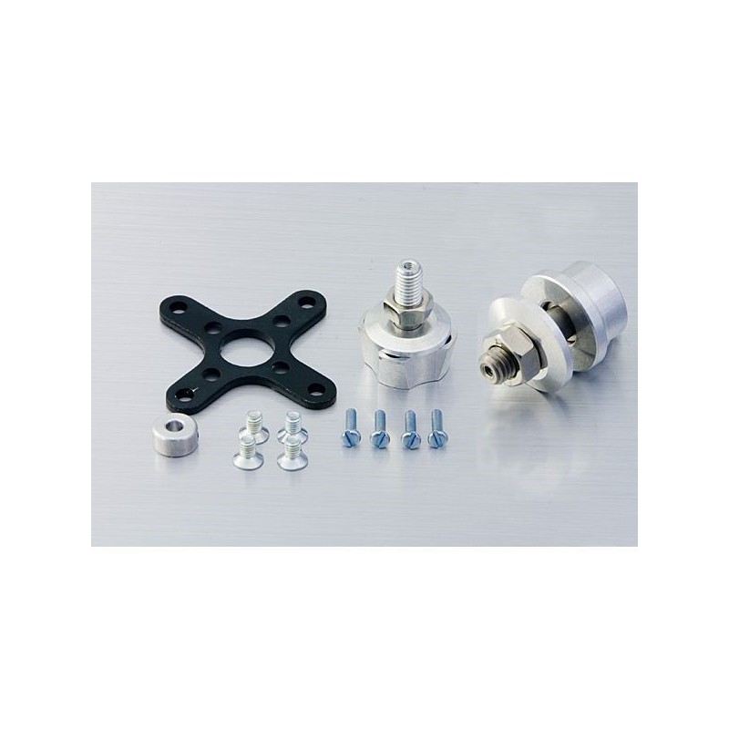 Supporto motore - Supporto motore + 2 supporti elica Hacker A40 V1+V2 - FLASH RC