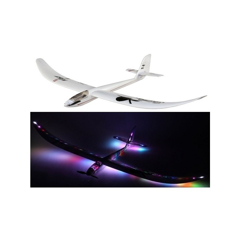Motoplaneurs RC - Night RADIAN 2m BNF Basic avec AS3X et SAFE Select E-Flite - FLASH RC