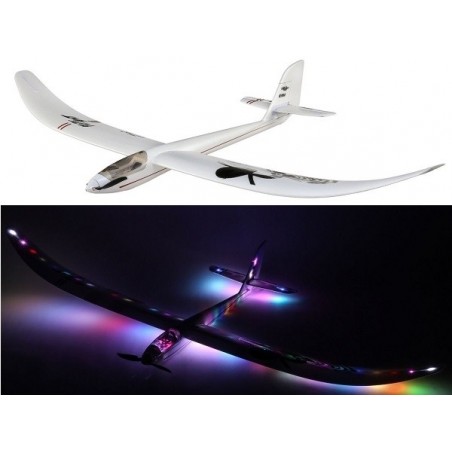 RC Motorgliders - Night RADIAN 2m BNF Basic with AS3X and SAFE Select E-Flite - FLASH RC