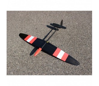 RC Gliders - F3K Strike 3 red neon honeycomb - 1m - FLASH RC 2