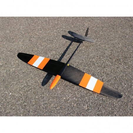 RC-Segelflugzeuge - F3K Strike 3 fluo orange honeycomb - 1m - FLASH RC