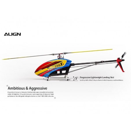 Helicópteros RC - Kit Align T-REX 650X Dominator (12S) - FLASH RC