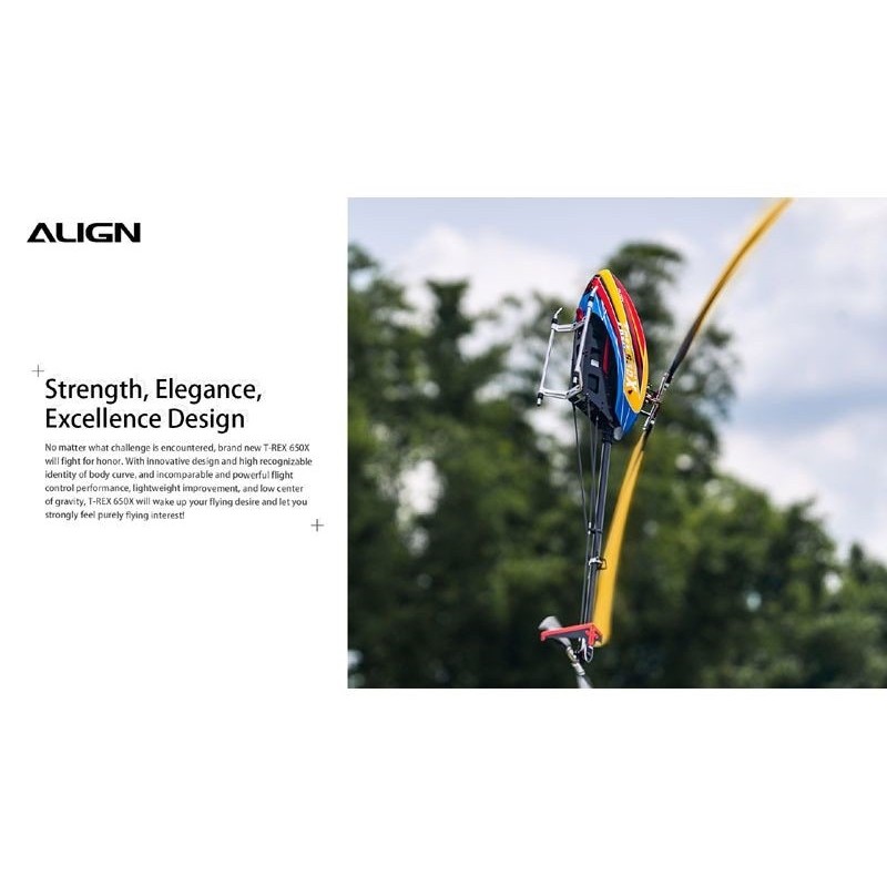 RC Helicopters - Align T-REX 650X Dominator Kit (12S) - FLASH RC
