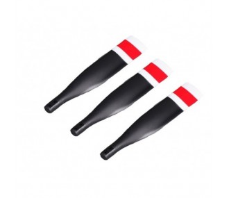 Motors and motor accessories for kits - FMS 13x9' propeller (3 blades) for T-28 Red 1.40m - FLASH RC