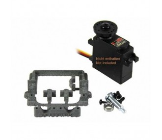 Support Servo 89 CB pour Hitec D89/MD89 avec roulement Multiplex - FLASH RC 2