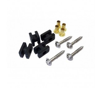 Servobefestigung - Montageteile-Set Servo Hitec Standard - FLASH RC