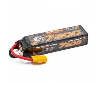 Batterien für RC-Autos und Boote - LiPo 3S 11.1V 7200mah 60C Konect Bash XT90 Batterie - FLASH RC