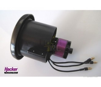 Turbinas - Hacker Stream Fan 70mm 3400kV (4/5S Lipo - 1.6/2.4kg empuje) - FLASH RC 2
