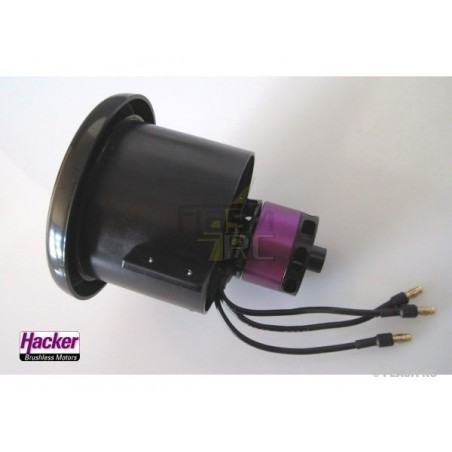 Turbine - Hacker Stream Fan 70mm 3400kV (4/5S Lipo - 1.6/2.4kg di spinta) - FLASH RC
