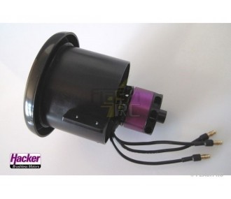 Turbinen - Hacker Stream Fan 70mm 2700kV Turbine (5/6S Lipo - 1.8/2.4kg Schub) - FLASH RC 2
