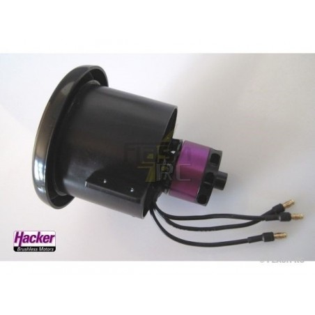 Turbine - Hacker Stream Fan 70mm 2700kV (5/6S Lipo - 1.8/2.4kg spinta) - FLASH RC