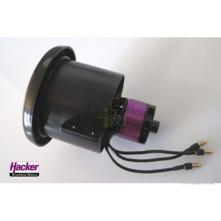 Turbinen - Hacker Stream Fan 70mm 2900kV Turbine (5/6S Lipo - 2.1/2.8kg Schub) - FLASH RC