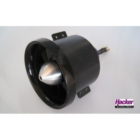 Turbinen - Hacker Stream Fan 90mm 1170kV Turbine (12S Lipo - 5.5kg Schub) - FLASH RC