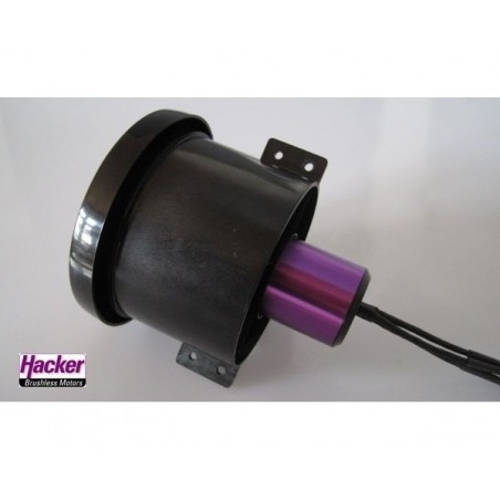Turbines - Hacker Stream Fan 90mm 1170kV (12S Lipo - 5.5kg thrust) - FLASH RC