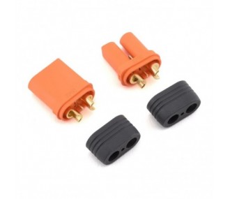 Presa IC3/IC5 Spektrum - Coppia di prese IC5 maschio + femmina Spektrum - FLASH RC 2