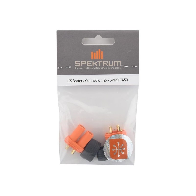 Prise IC3/IC5 Spektrum - Lot de 2 prises IC5 femelle Spektrum (pour batterie) - FLASH RC