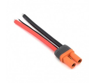 Cavi per batterie, motori, ecc... - Spina Spektrum IC5 femmina su cavo 10cm 10AWG - FLASH RC 2