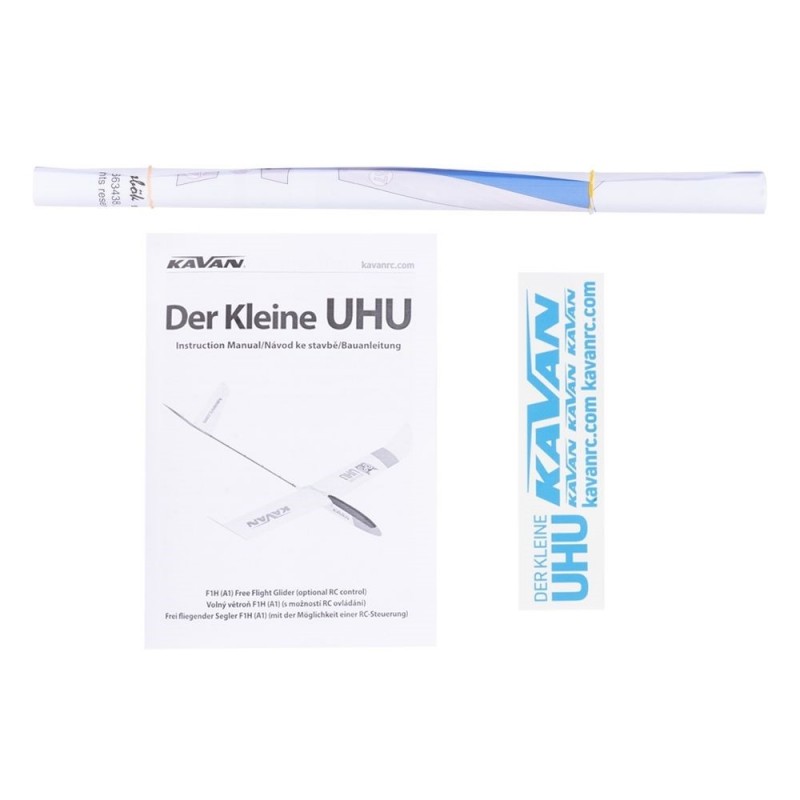 RC-Segler - DER KLEINE UHU ca. 1.24m KIT - FLASH RC