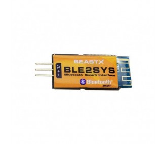 Giroscopios - BLE2SYS (BLE v5) Interfaz Bluetooth para Microbeast - BEASTX - FLASH RC