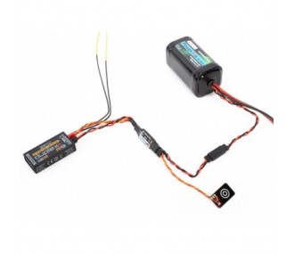 Autres modules & télémétrie - OPTronics - Voltario T30 - Télémétrie Bat RX + Switch tactile - FLASH RC