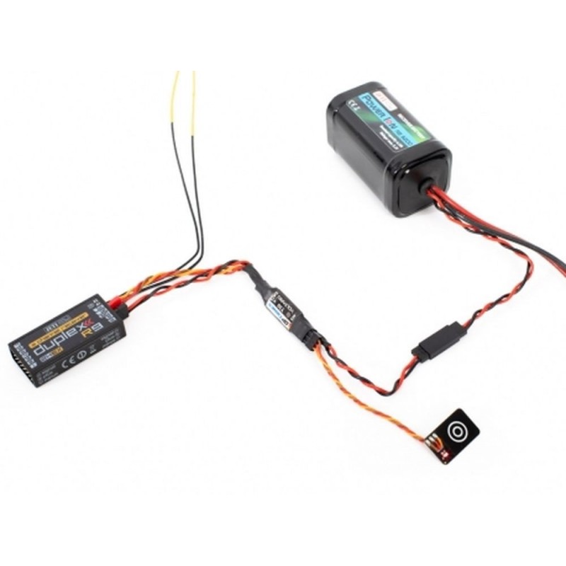 Andere Module & Telemetrie - OPTronics - Voltario T30 - Telemetrie Bat RX + Touch Switch - FLASH RC