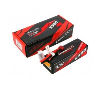RC Car and Boat Batteries - Gens Ace Battery, Lipo 3S 11.1V 5300mAh 60C Hardcase 15# Deans - FLASH RC