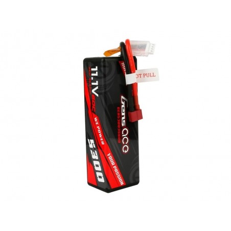 RC Car and Boat Batteries - Gens Ace Battery, Lipo 3S 11.1V 5300mAh 60C Hardcase 15# Deans - FLASH RC