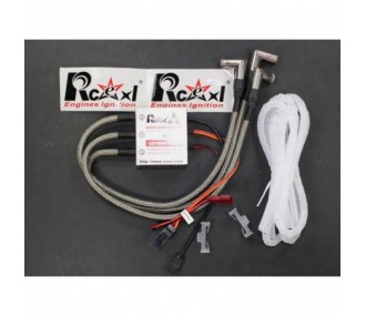 Scatole di accensione e accessori. - Accensione radiale a tre cilindri per candele CM6 90° RCEXL - FLASH RC