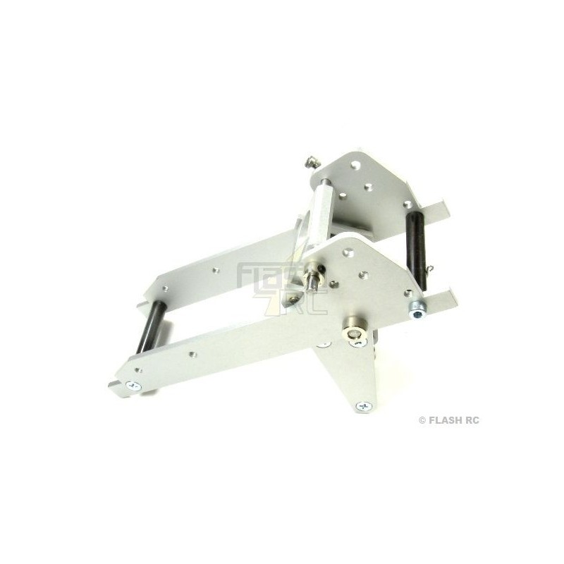 Mechanical retractable glider gear - FEMA 9833A retractable glider gear 3-7kg (with 70mm wheel + wheel guard) - FLASH RC
