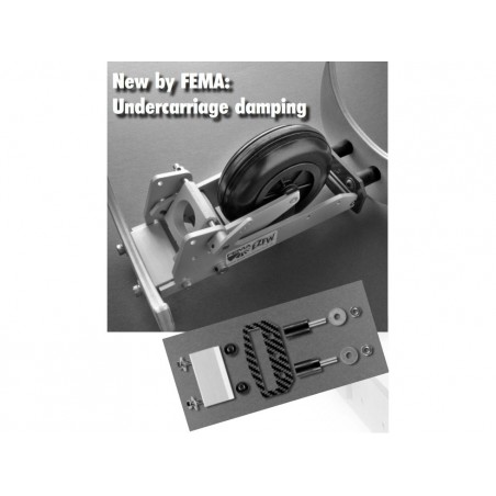 Carrello retrattile meccanico - Kit smorzatore carrello FEMA #9830 - FLASH RC